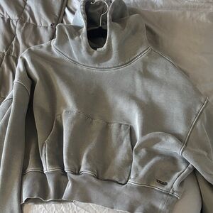TNA Gray Crew Neck Sweater